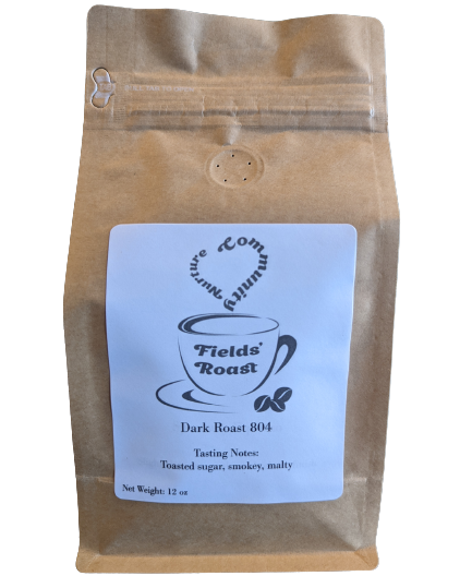 fields roast dark raost 804 whole bean coffee available for purchase online or in store in Chesterfield County VA