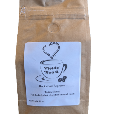 fields roast rockwood espresso whole bean coffee available for purchase online or in store in Chesterfield County VA