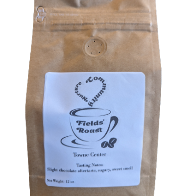 fields roast towne center whole bean coffee available for purchase online or in store in Chesterfield County VA