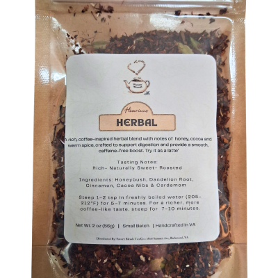 new herbal tea, loose leaf tea